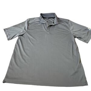 Bud light polo gray golf breathable embroidered arm logo SZ L
